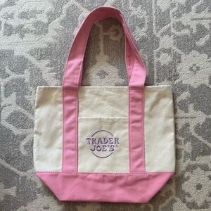 Pink Mini Trader Joe’s Bag, New WITHOUT tags